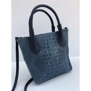 BORSE IN PELLE Genuine Leather Made in Italy Convertible  Purse